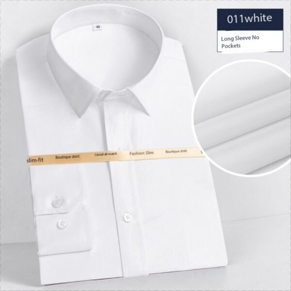 Men's Classic Formal Long-Sleeve Shirts - Image 2