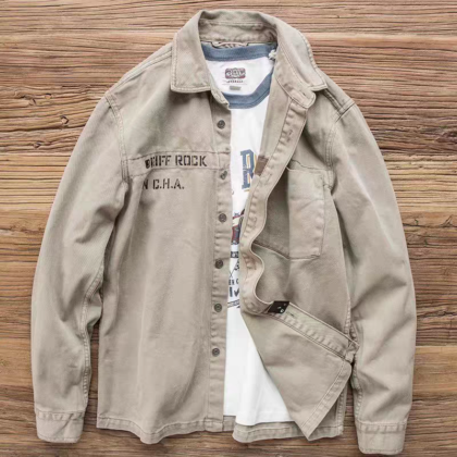 American Military Style Men’s Shirt