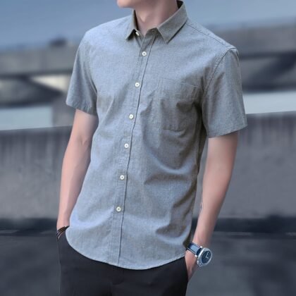 Men’s Summer Casual Short-Sleeved Shirt